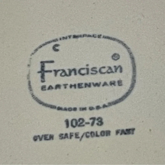 Franciscan “Sundance” Serving Platter- 1970s - Picture 3 of 3